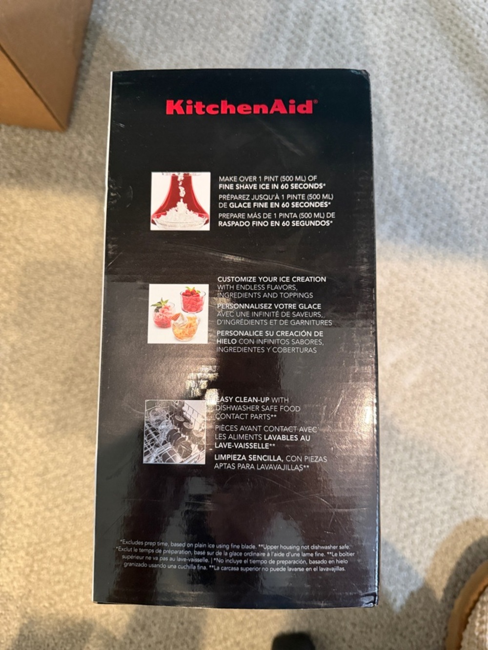 Kitchen Aid Shaved Ice Attachment - Picture 2 of 2